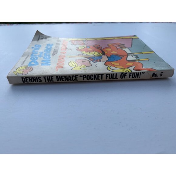 Dennis The Menace "Pocket Full Of Fun" Round & Round Comic Book - Picture 2 of 12